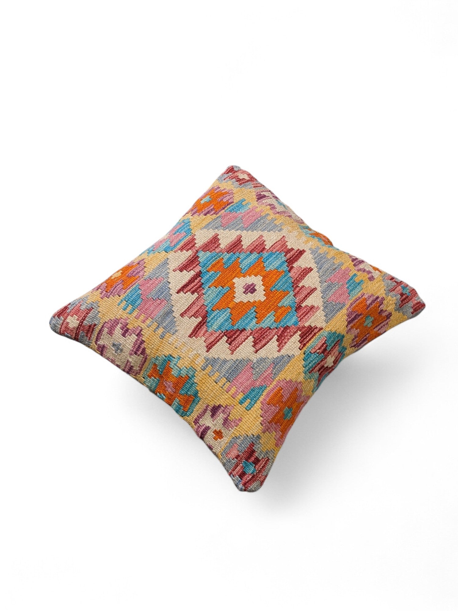 Afghan Kilim Cushion Cover - 45 x 45 cm - Handmade