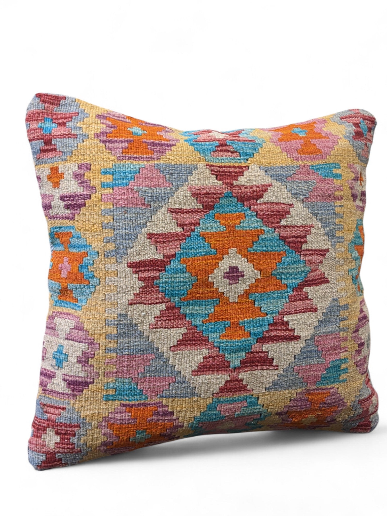 Afghan Kilim Cushion Cover - 45 x 45 cm - Handmade