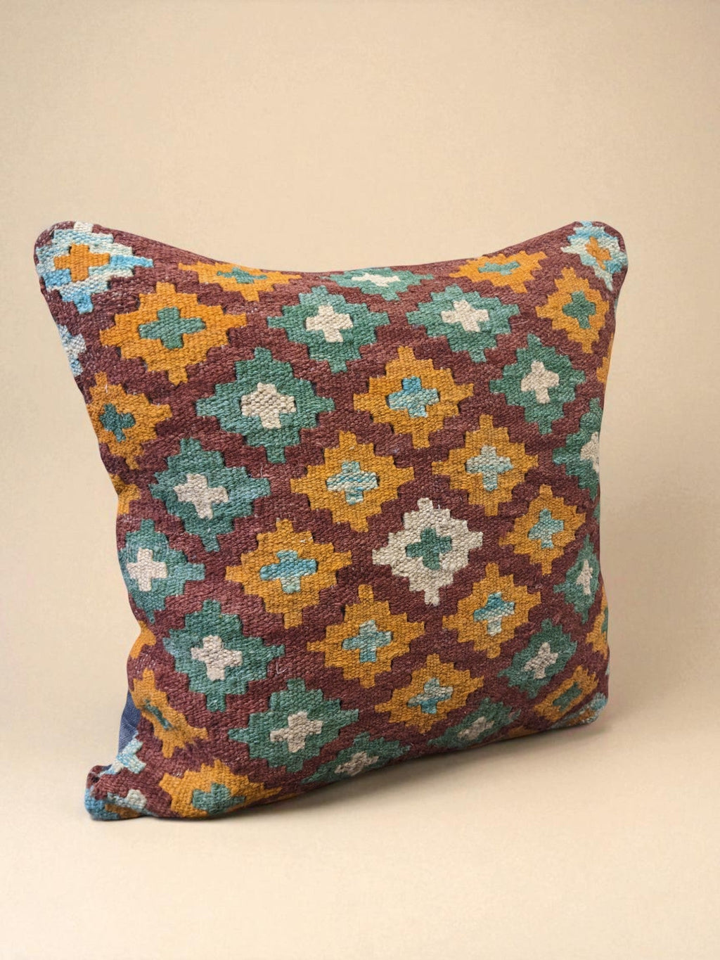 Afghan Kilim Cushion Cover - 45 x 45 cm - Handmade