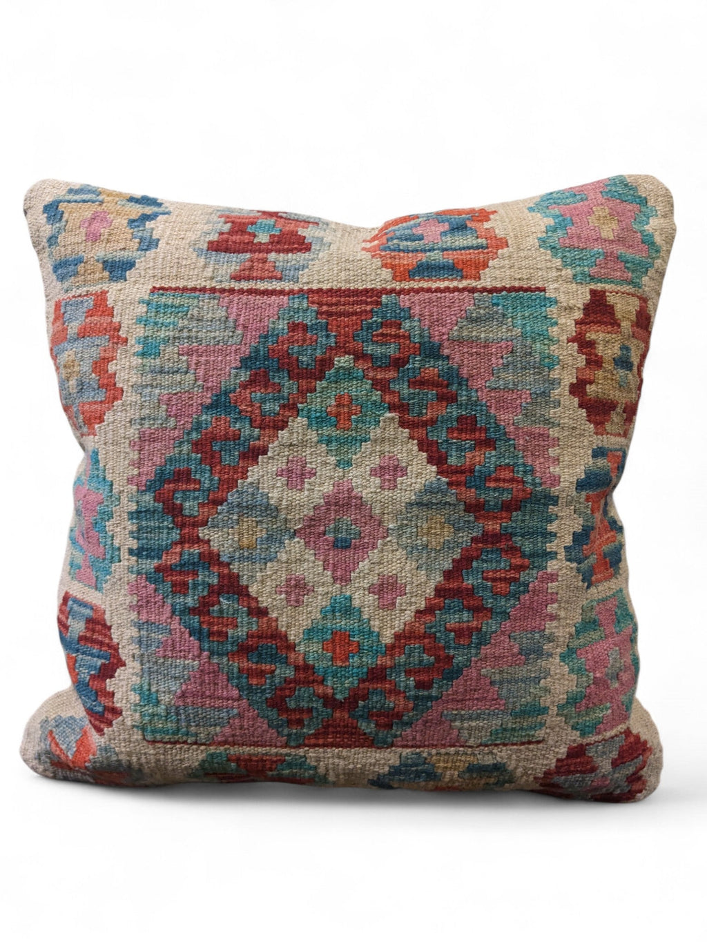 Afghan Kilim Cushion Cover - 45 x 45 cm - Handmade