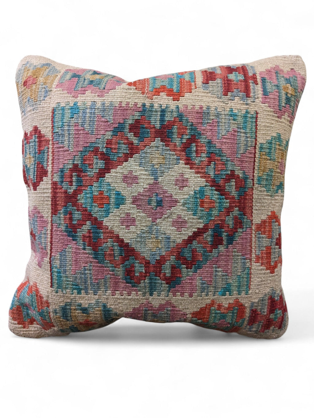 Afghan Kilim Cushion Cover - 45 x 45 cm - Handmade