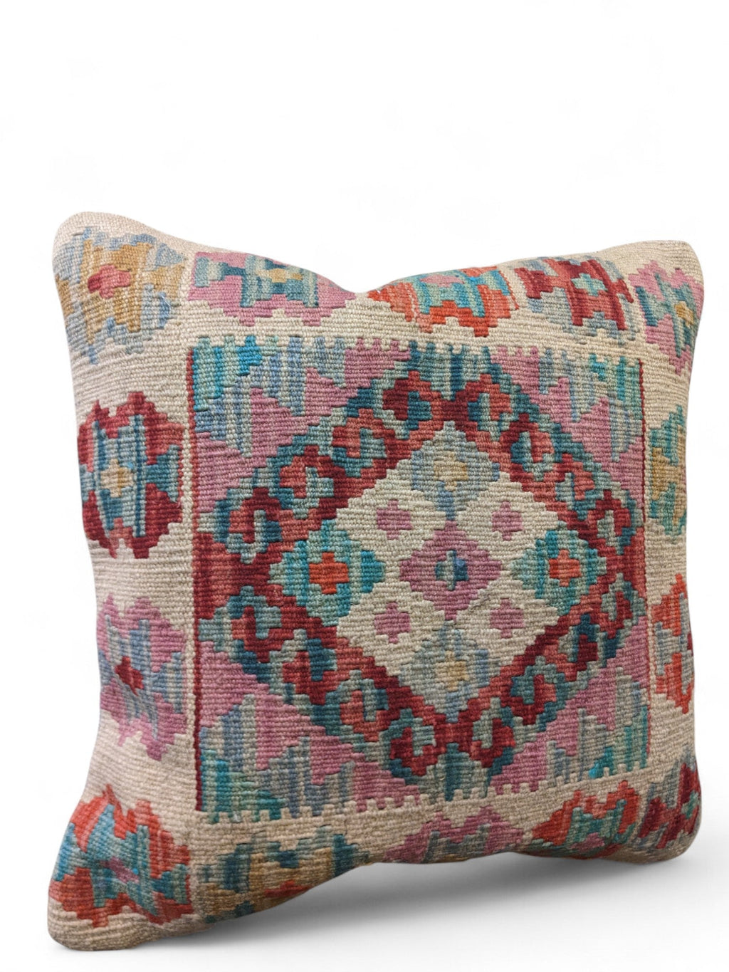 Afghan Kilim Cushion Cover - 45 x 45 cm - Handmade