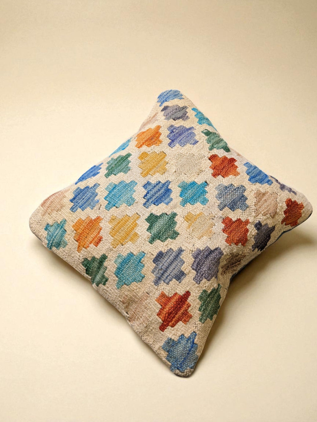 Afghan Kilim Cushion Cover - 46 x 46 cm - Handmade