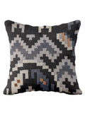 Turkish Kilim Vintage Cushion Cover - 40 x 40 cm - Handmade