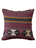 Turkish Kilim Vintage Cushion Cover - 42 x 40 cm - Handmade