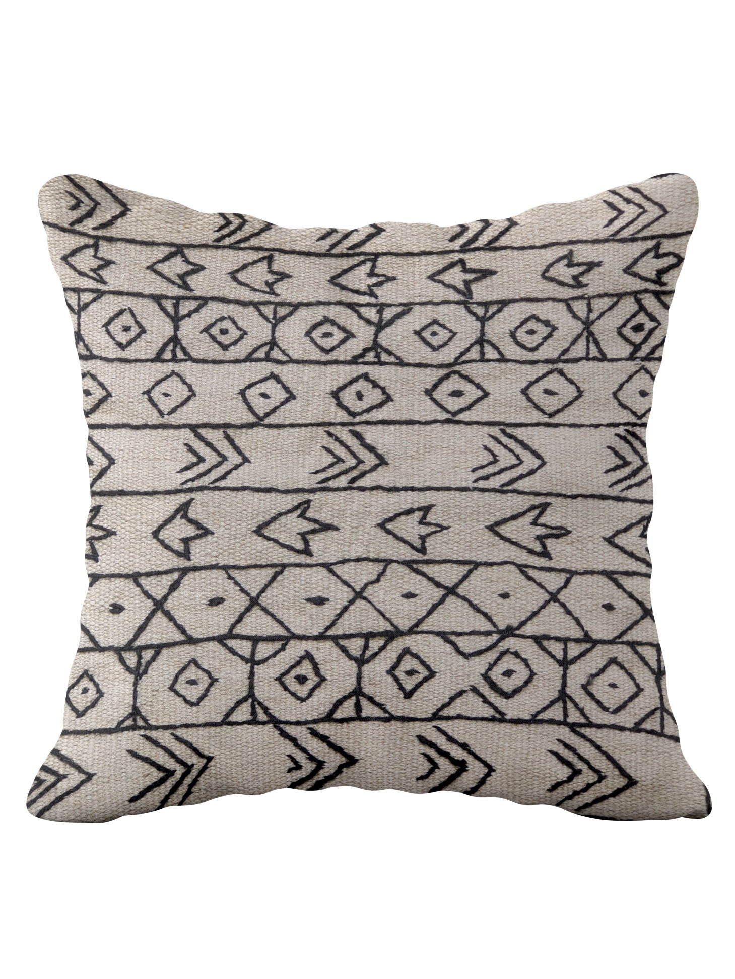 Suzani Hand Embroidered Cushion Cover - 45 x 45 cm - Handmade