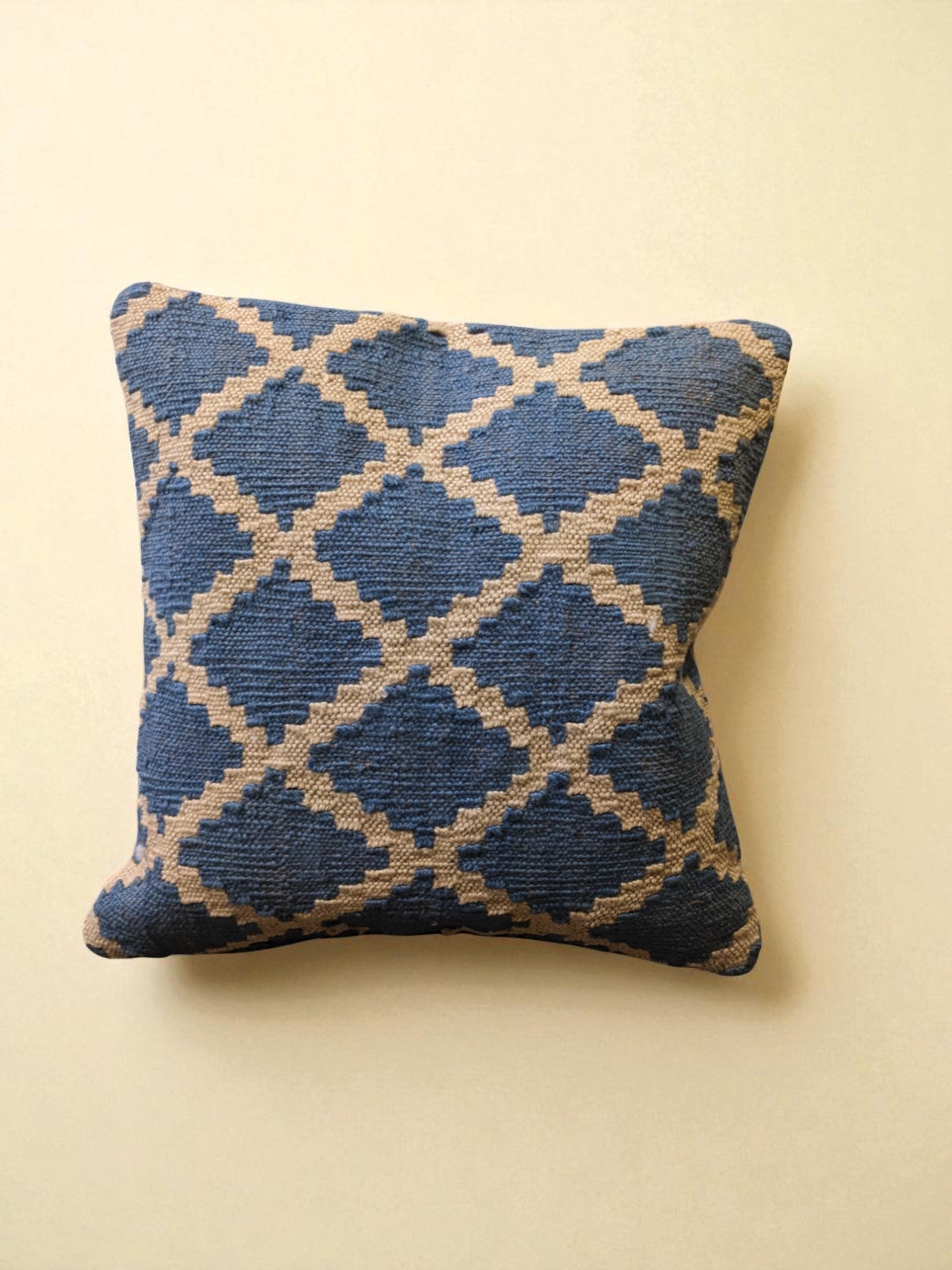 Ikat Kilim Cushion Cover - 45 x 45 cm - Handmade