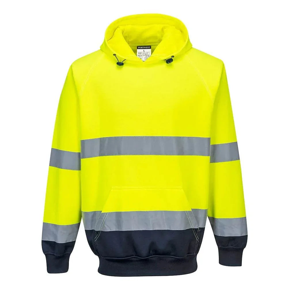 Portwest-B316-Two-Tone-Hooded-Hi-Vis-Sweatshirt-Workwear-Nation-Ltd-967 - Bobobiy