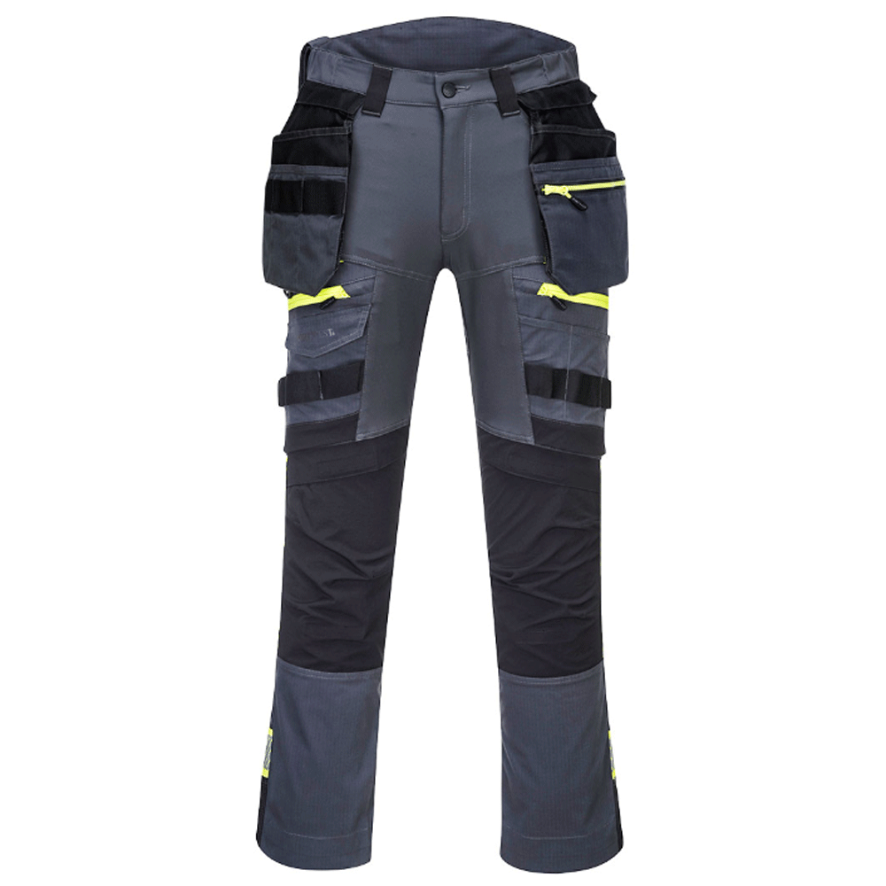Portwest-DX440-DX4-Detachable-Holster-Stretch-Kneepad-Work-Trouser-Various-Colours-Workwear-Nation-Ltd-5334 - Bobobiy