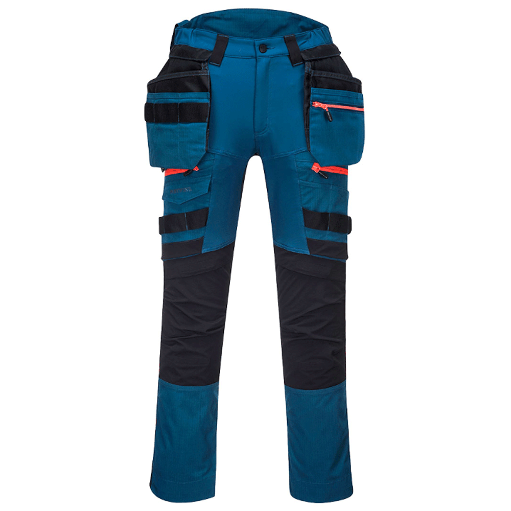 Portwest-DX440-DX4-Detachable-Holster-Stretch-Kneepad-Work-Trouser-Various-Colours-Workwear-Nation-Ltd-8568 - Bobobiy