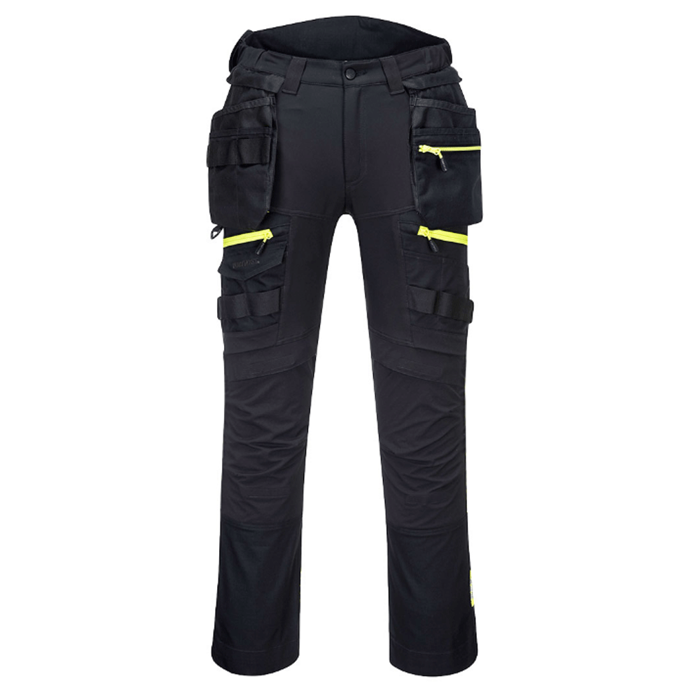 Portwest-DX440-DX4-Detachable-Holster-Stretch-Kneepad-Work-Trouser-Various-Colours-Workwear-Nation-Ltd-9970 - Bobobiy