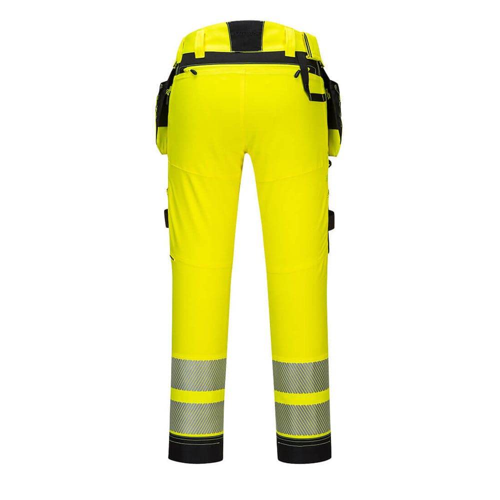 Portwest-DX442-4-Way-Stretch-Hi-Vis-Detachable-Holster-Pocket-Trouser-Workwear-Nation-Ltd-4239 - Bobobiy