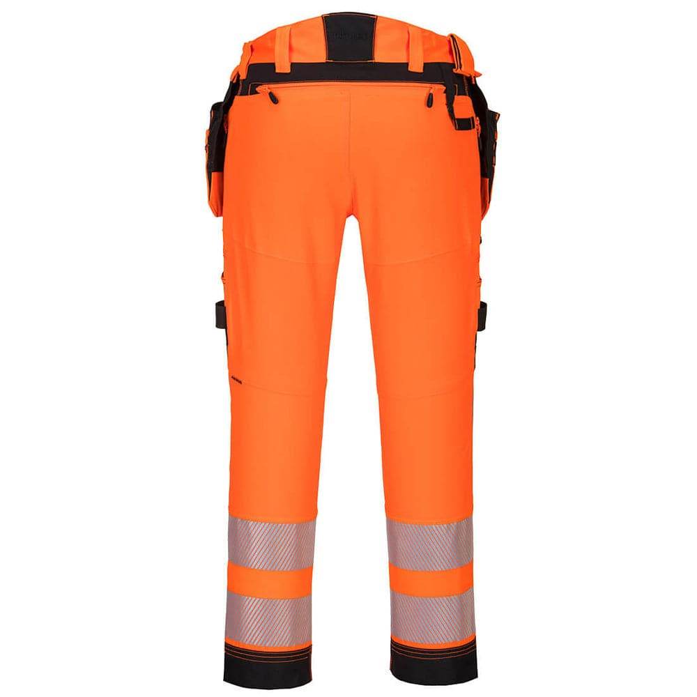 Portwest-DX442-4-Way-Stretch-Hi-Vis-Detachable-Holster-Pocket-Trouser-Workwear-Nation-Ltd-7555 - Bobobiy