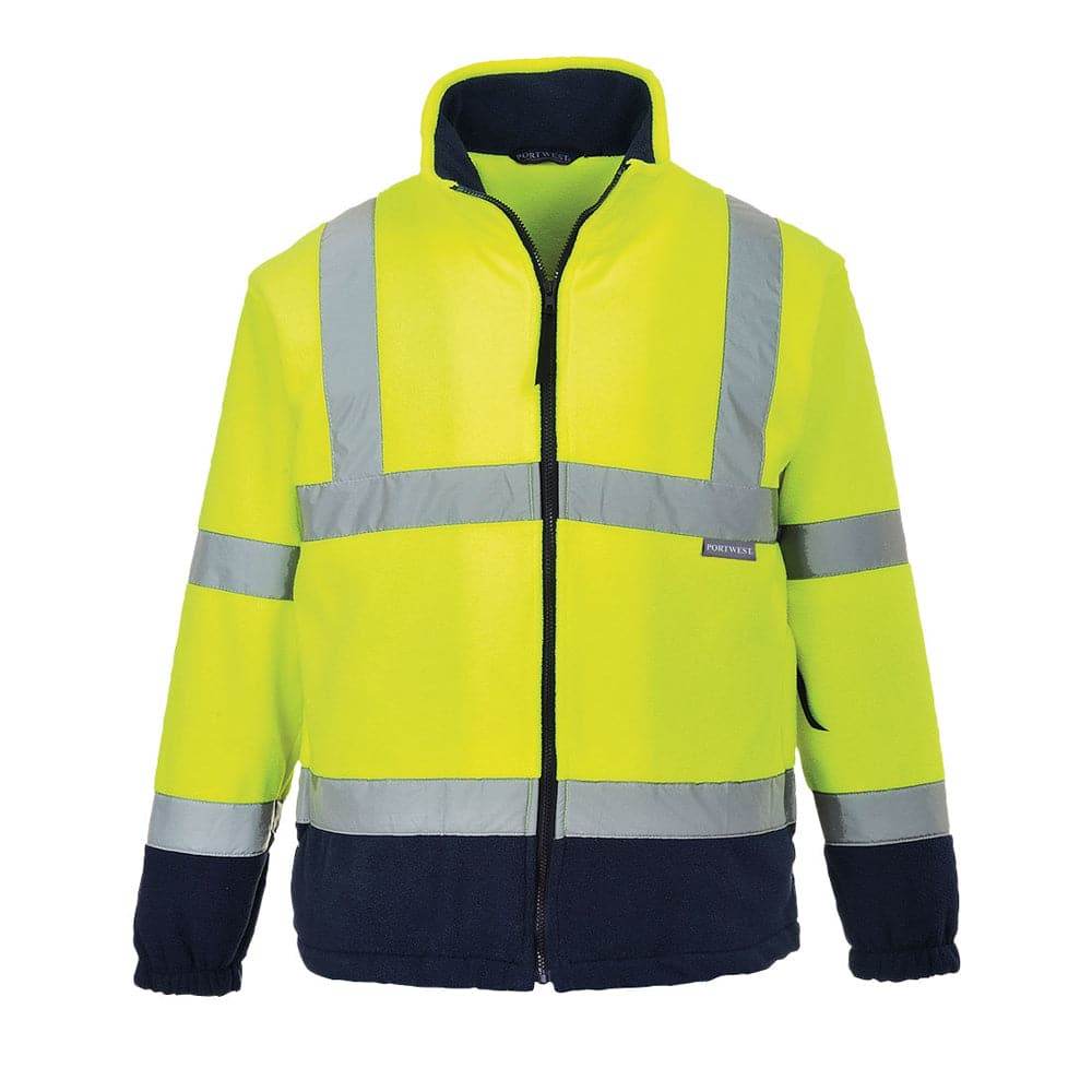 Portwest-F301-Hi-Vis-Two-Tone-Work-Fleece-Workwear-Nation-Ltd-7779 - Bobobiy