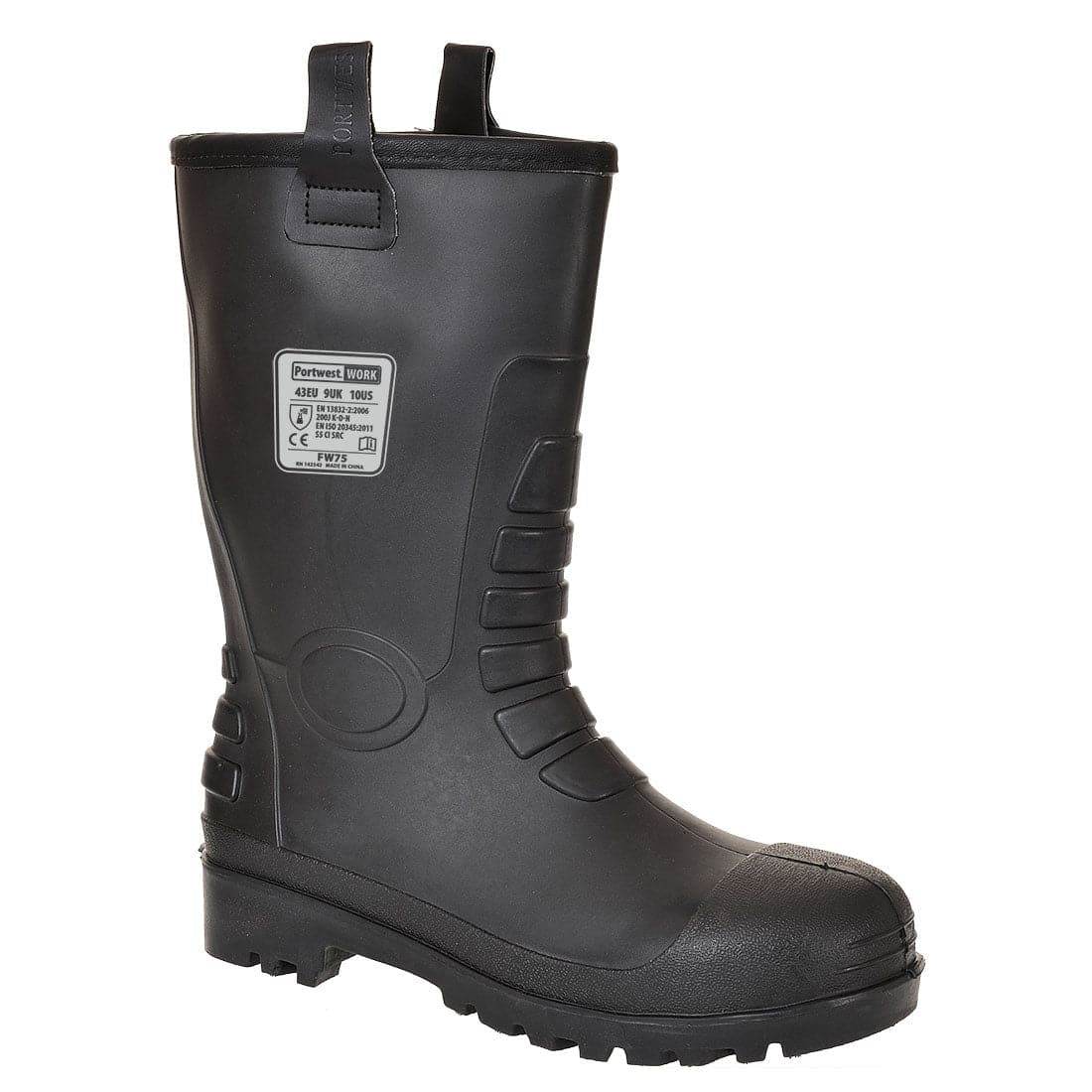 Portwest-FW75-Neptune-Fur-Lined-Waterproof-Rigger-Low-Wellington-Boot-S5-CI-Workwear-Nation-Ltd-8632 - Bobobiy