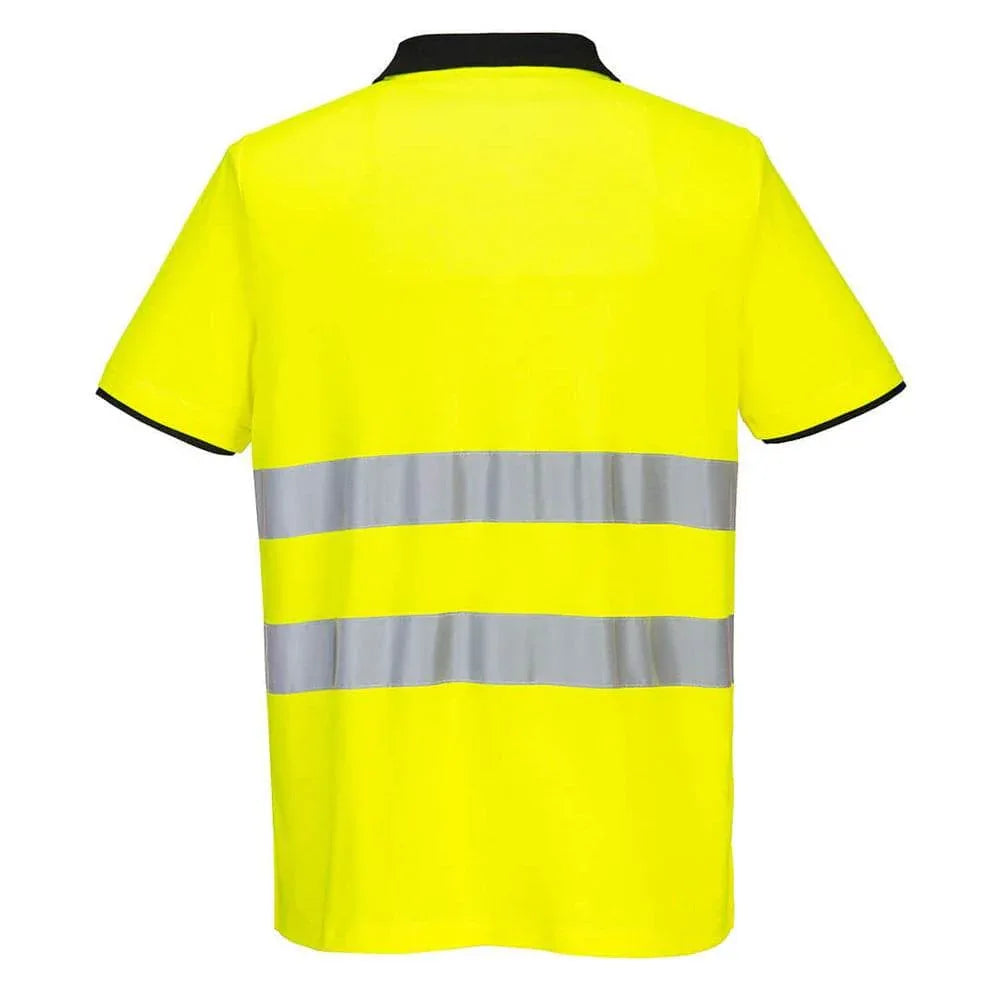 Portwest-PW212-Hi-Vis-Polo-Shirt-Short-Sleeve-Workwear-Nation-Ltd-3991 - Bobobiy