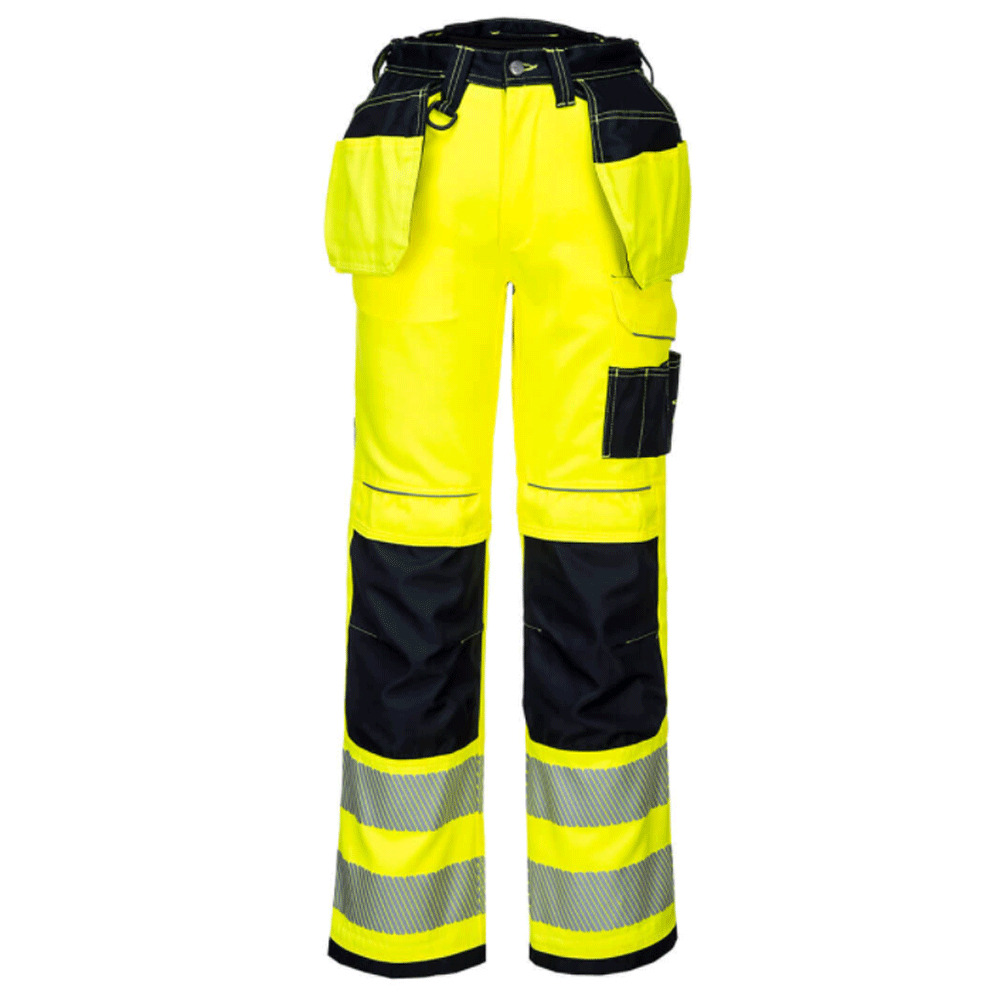 Portwest-PW306-PW3-Hi-Vis-Holster-Pocket-Kneepad-Work-Trousers-Workwear-Nation-Ltd-8219 - Bobobiy