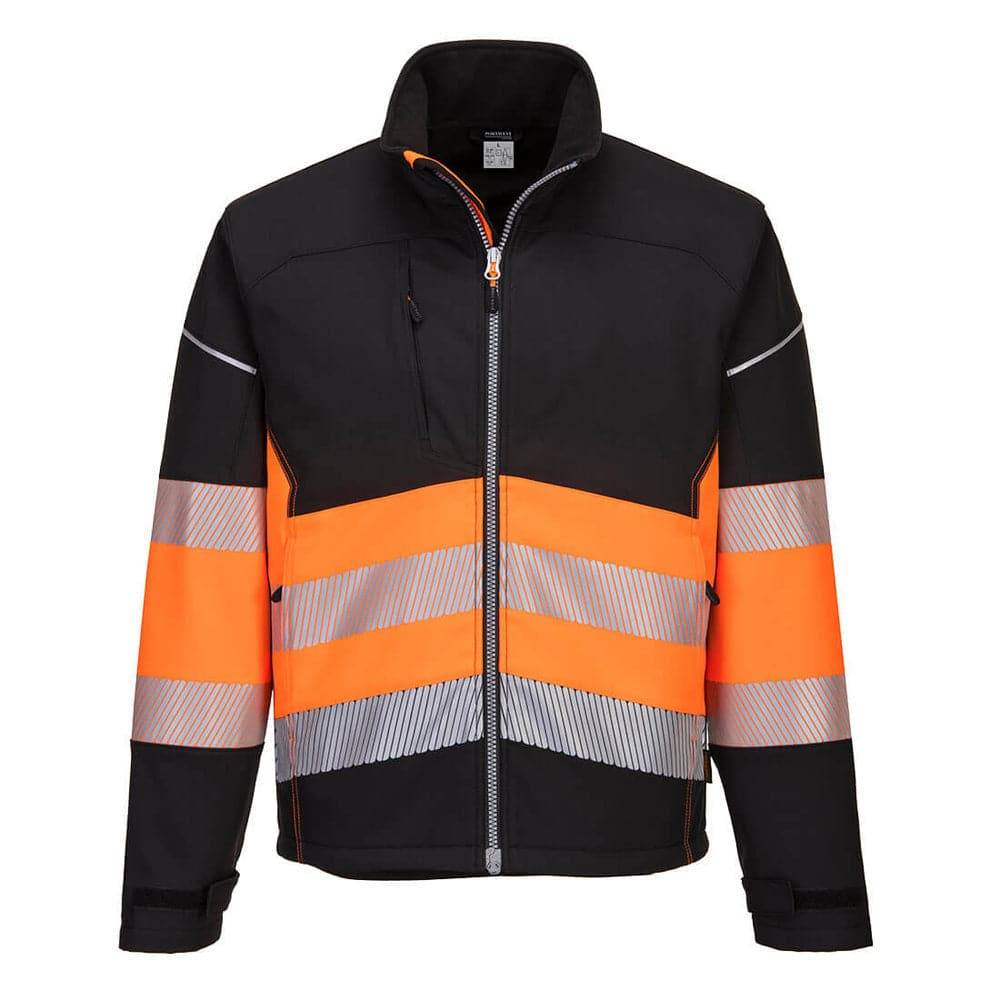 Portwest-PW375-PW3-Hi-Vis-Class-1-Water-Resistant-Softshell-Jacket-Workwear-Nation-Ltd-185 - Bobobiy