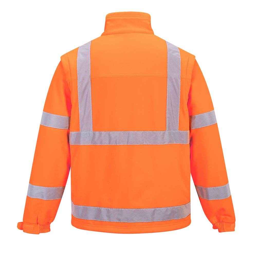 Portwest-S428-Hi-Vis-Softshell-3-in-1-Water-Resistant-Jacket-Gilet-Detachable-Sleeves-Workwear-Nation-Ltd-7994 - Bobobiy