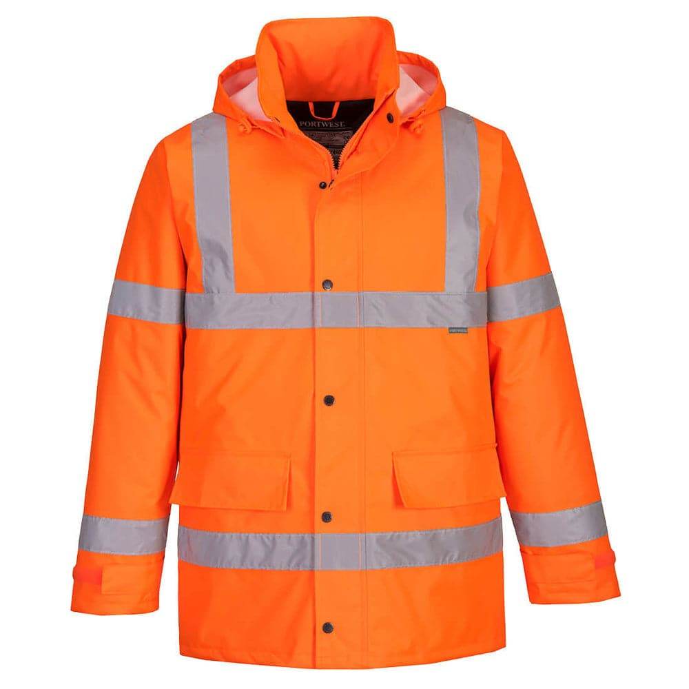 Portwest-S460-Hi-Vis-Waterproof-Traffic-Jacket-Workwear-Nation-Ltd-6833 - Bobobiy