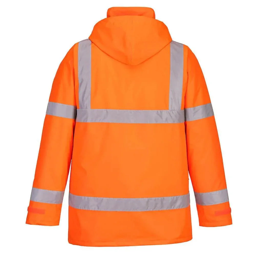 Portwest-S460-Hi-Vis-Waterproof-Traffic-Jacket-Workwear-Nation-Ltd-7204 - Bobobiy