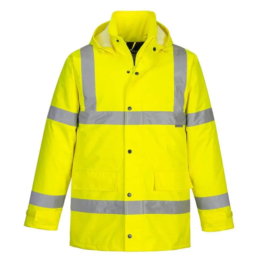 Portwest-S460-Hi-Vis-Waterproof-Traffic-Jacket-Workwear-Nation-Ltd-8303 - Bobobiy