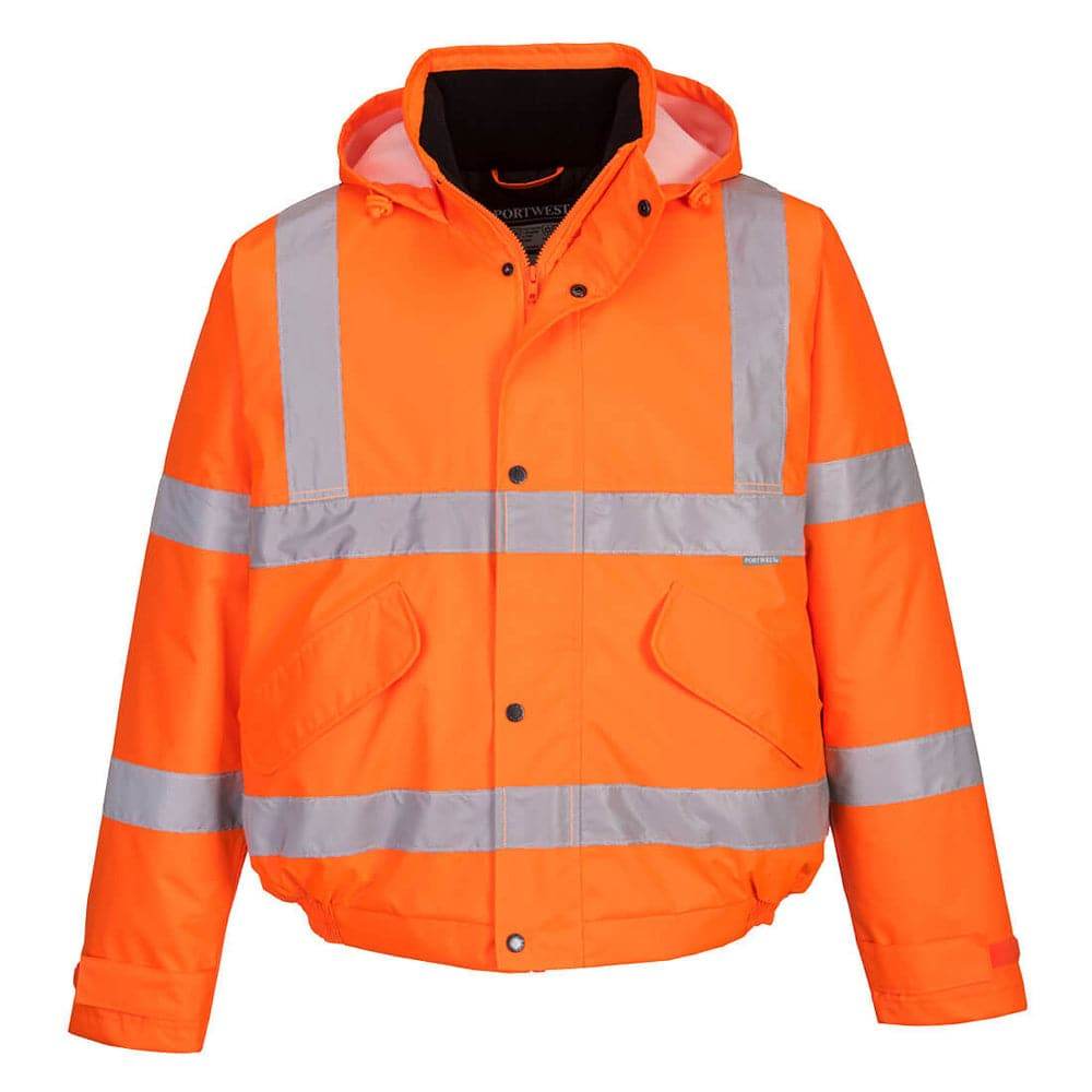 Portwest-S463-Hi-Vis-Waterproof-Bomber-Jacket-Workwear-Nation-Ltd-5070 - Bobobiy