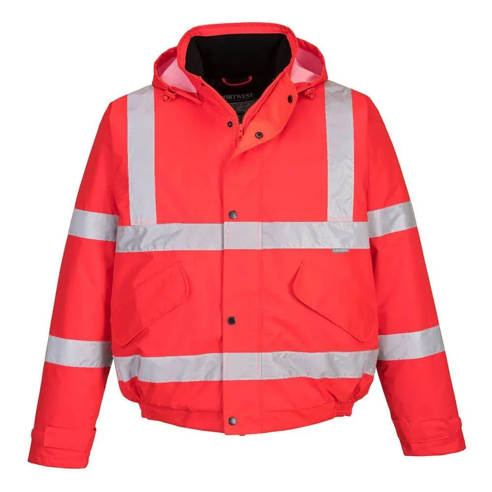 Portwest-S463-Hi-Vis-Waterproof-Bomber-Jacket-Workwear-Nation-Ltd-6790 - Bobobiy