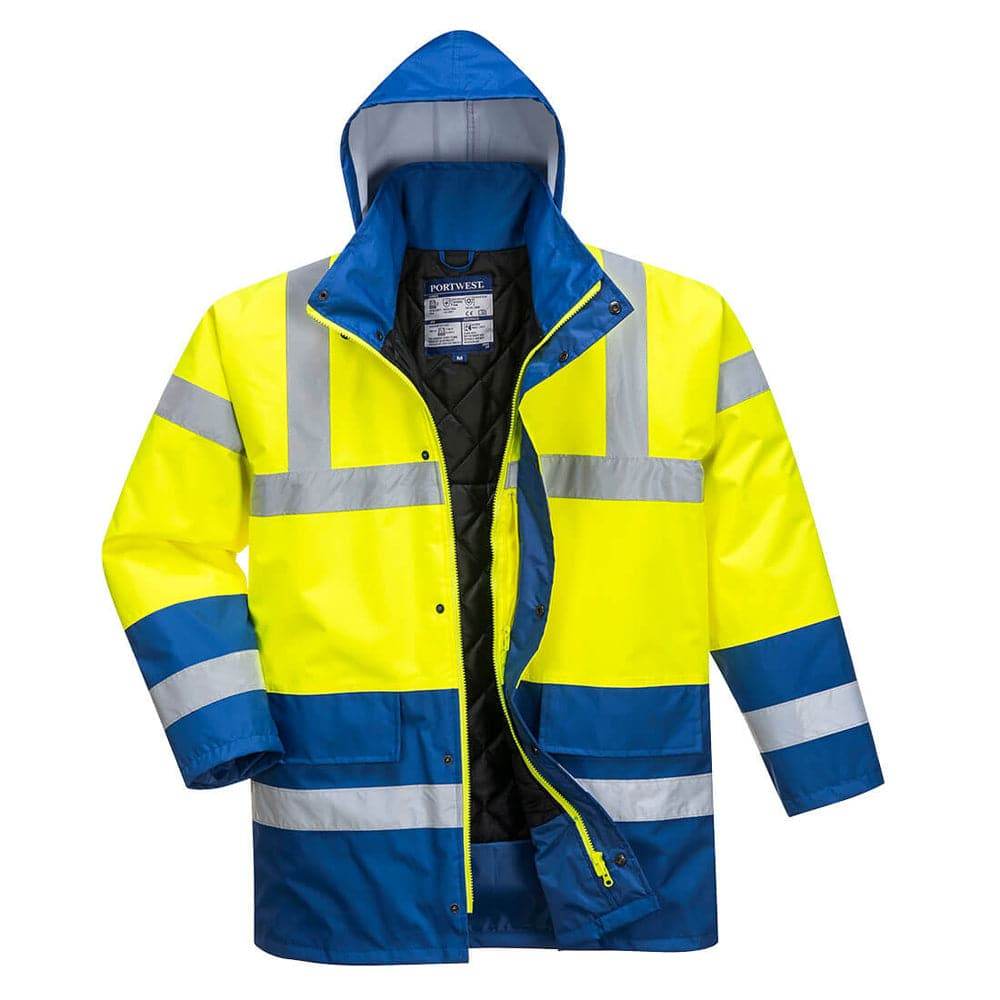 Portwest-S466-Hi-Vis-Contrast-Waterproof-Traffic-Jacket-Workwear-Nation-Ltd-656 - Bobobiy