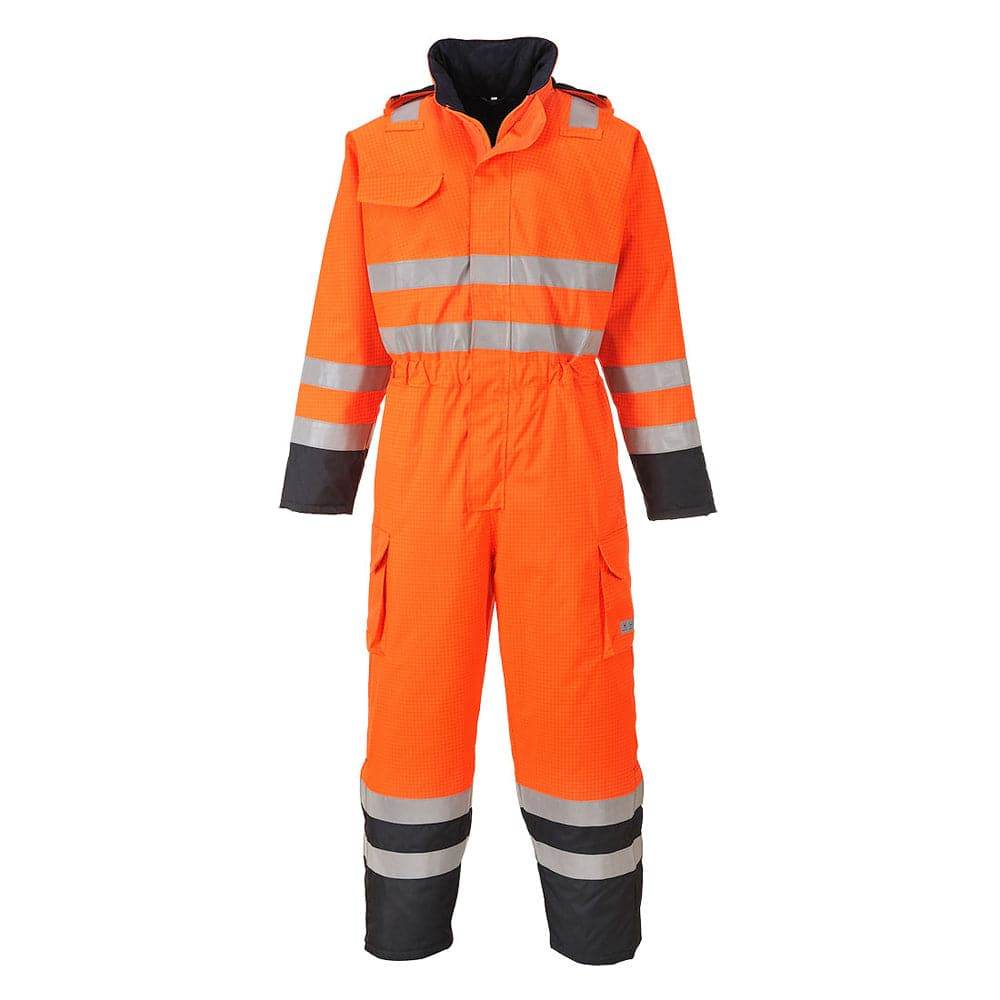 Portwest-S775-Bizflame-FR-Waterproof-Hi-Vis-Breathable-Coverall-Workwear-Nation-Ltd-3367 - Bobobiy