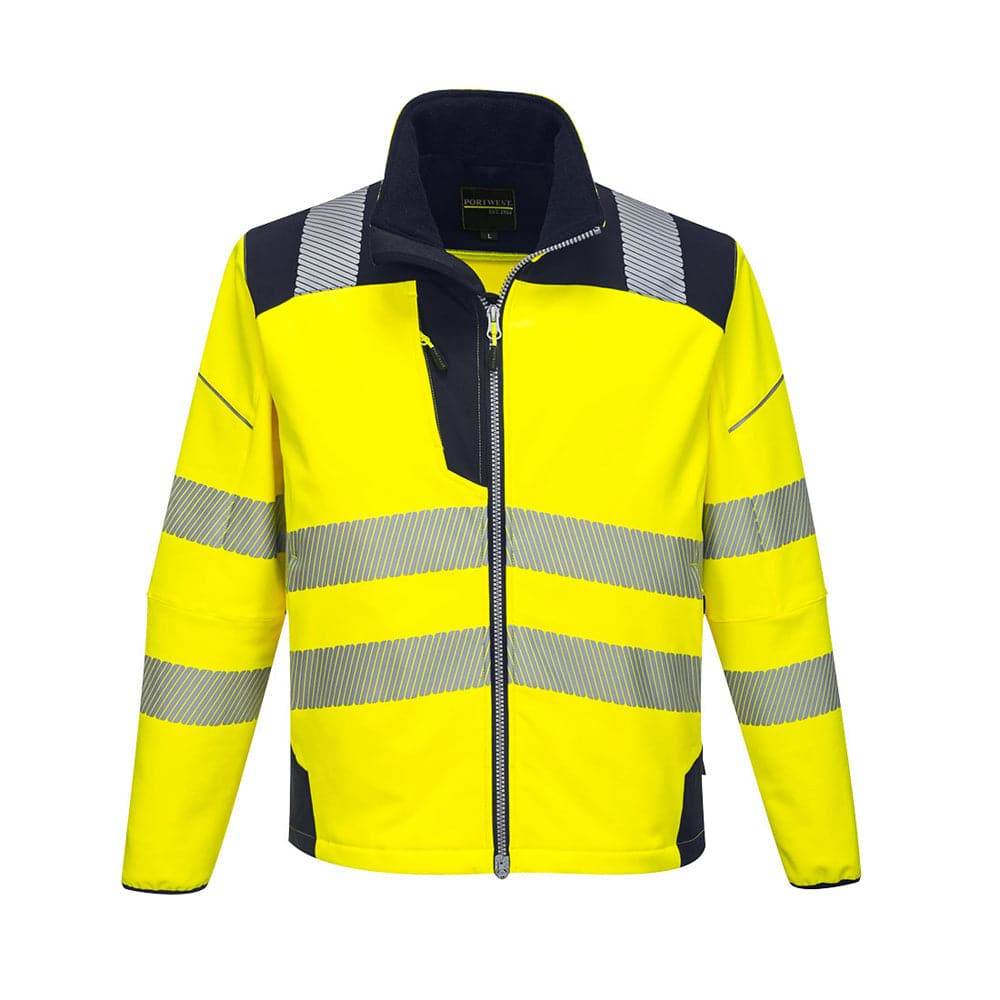 Portwest-T402-PW3-Hi-Vis-Softshell-Jacket-Water-Resistant-and-Breathable-Workwear-Nation-Ltd-3190 - Bobobiy