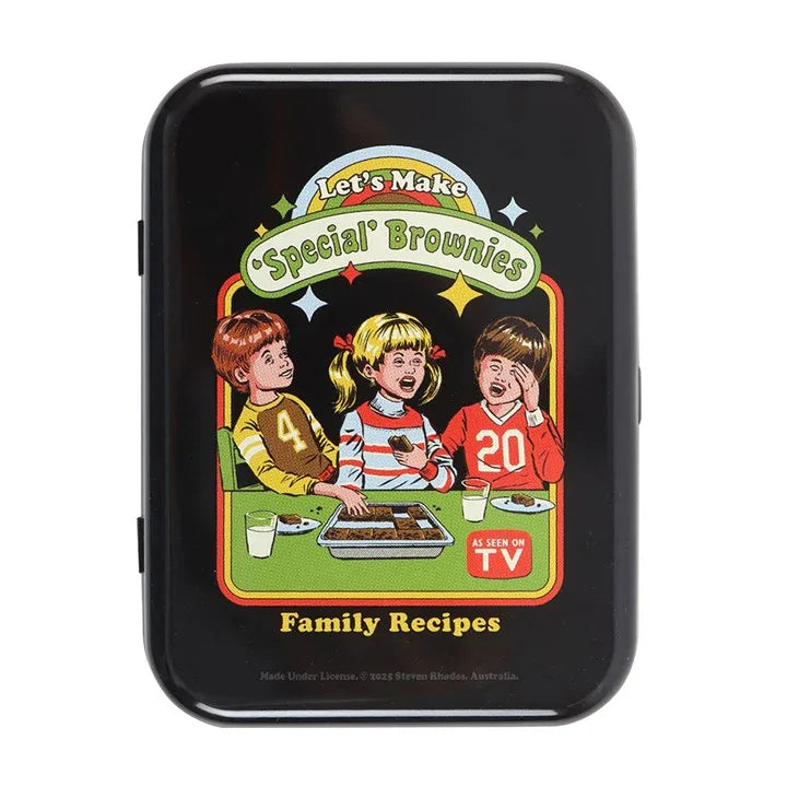 Let's Make Brownies Stash Tin by Steven Rhodes - Bobobiy