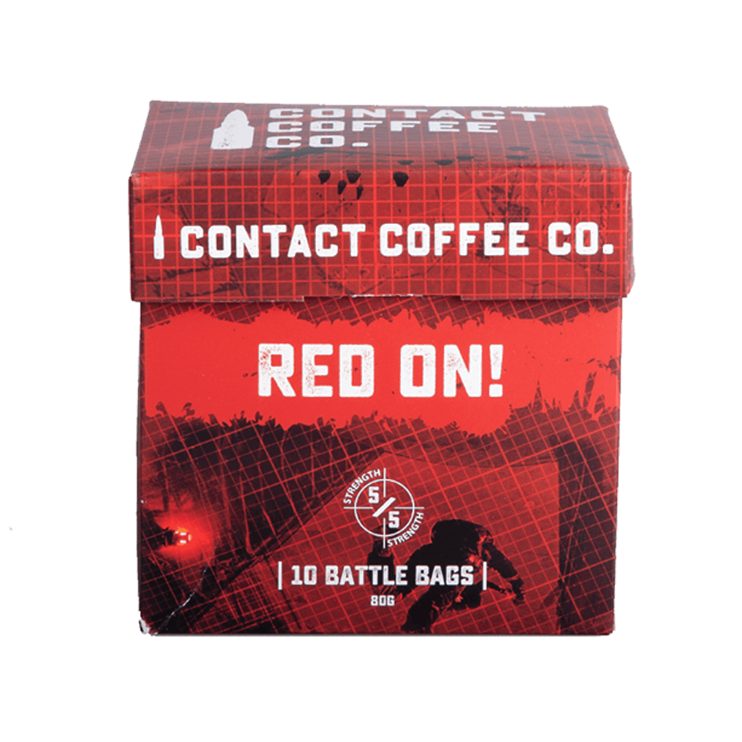Single Serve Coffee Bags - Red On!