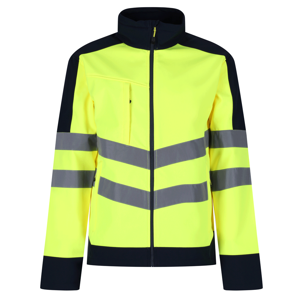 Regatta-TRA625-Pro-3-Layer-Breathable-Hi-Vis-Softshell-Jacket-Various-Colours-Workwear-Nation-Ltd-4773 - Bobobiy