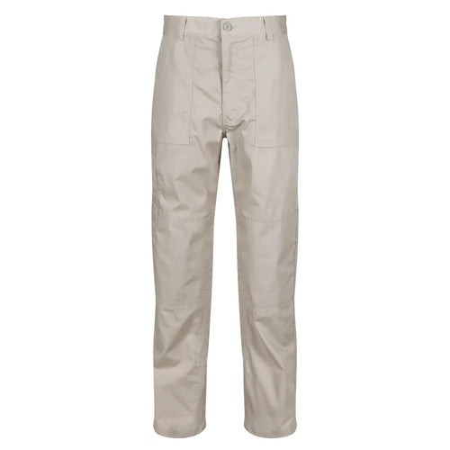 Regatta TRJ330 Water-Repellent Multi-Pocket Action Trousers Lichen, 32" Waist 29" Leg - Bobobiy