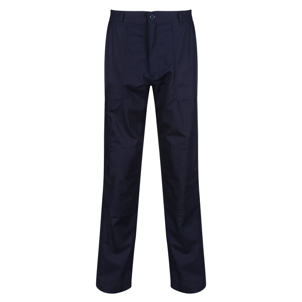 Regatta-TRJ330-Water-Repellent-Multi-Pocket-Action-Trousers-Navy-Blue-Workwear-Nation-Ltd-3814 - Bobobiy