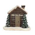 Log Cabin Incense Cone Burner - Bobobiy