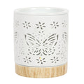 *Matte Butterfly Ceramic Oil Burner (24/48)