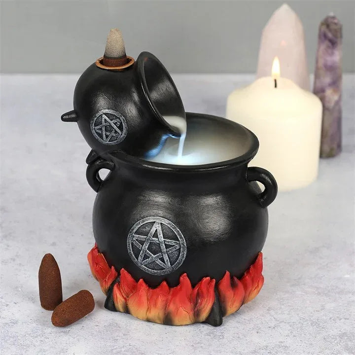 Pouring Cauldrons Backflow Incense Holder - Bobobiy