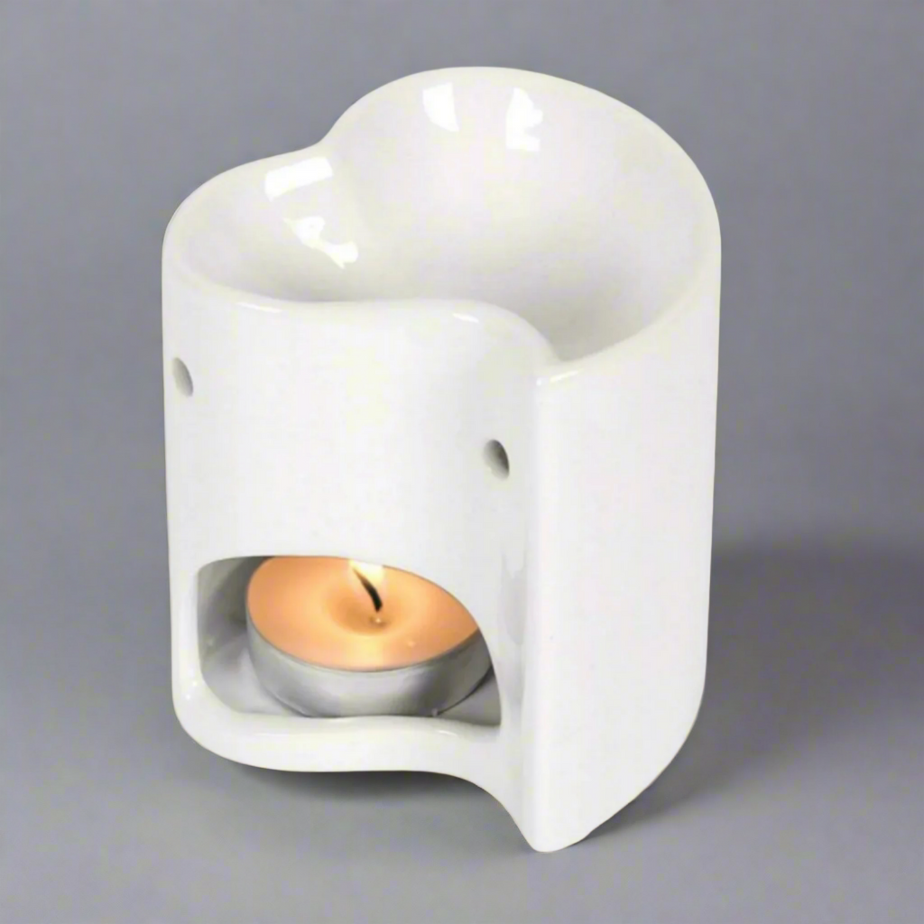 White Heart Oil Burner
