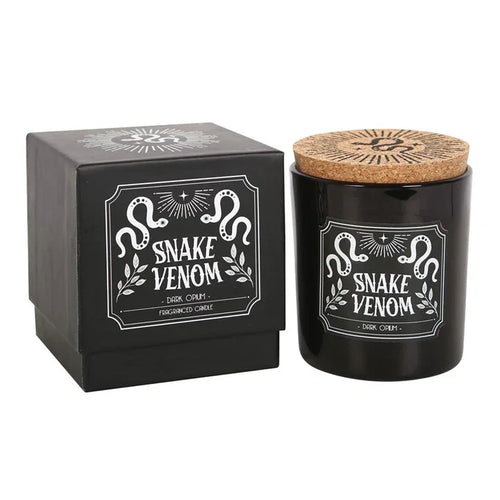 Snake Venom Dark Opium Candle - Bobobiy
