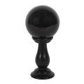Small Black Crystal Ball on Stand - Bobobiy