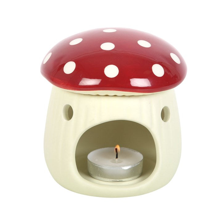 *Mushroom Ceramic Oil Burner (6/24)