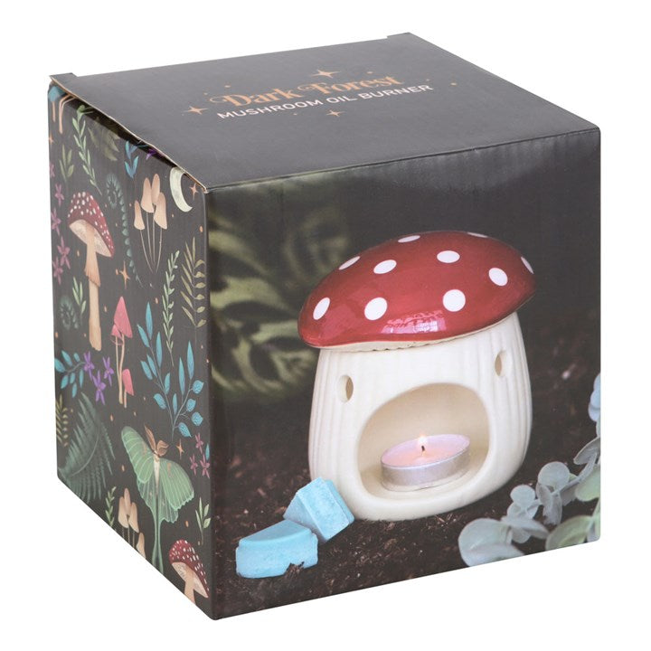 *Mushroom Ceramic Oil Burner (6/24)