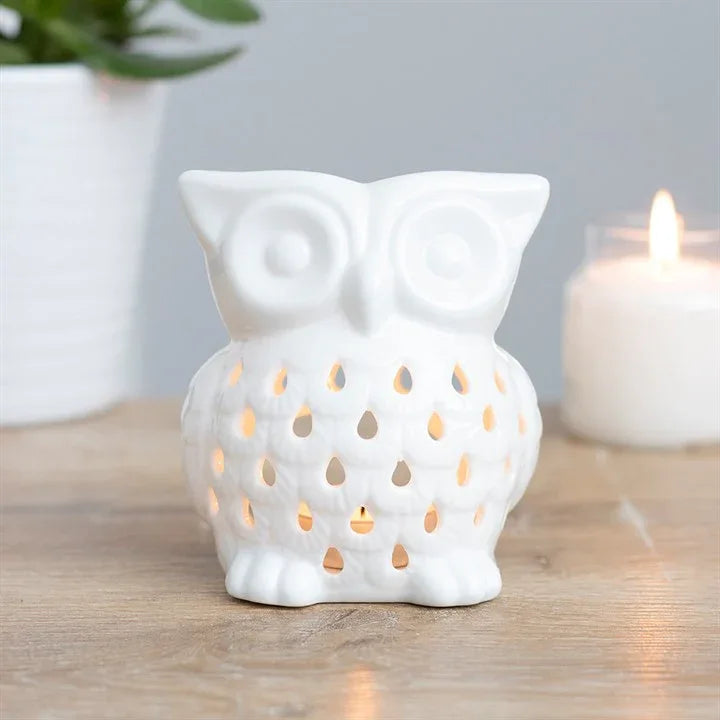 White Owl Oil Burner - Bobobiy