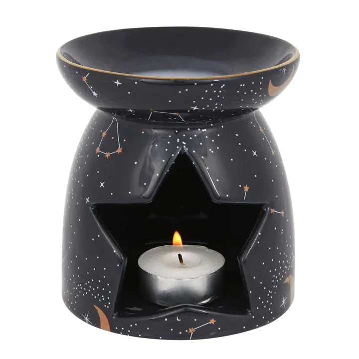 Purple Constellation Oil Burner - Bobobiy