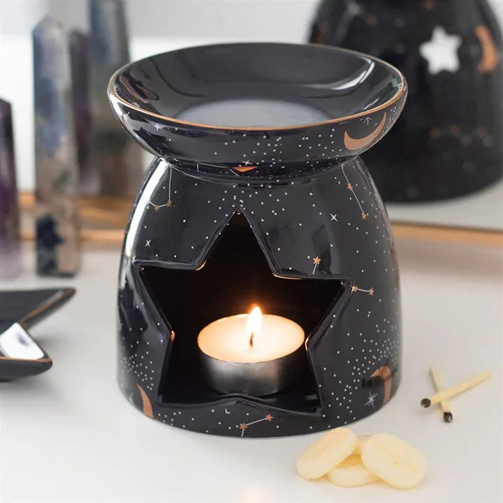 Purple Constellation Oil Burner - Bobobiy