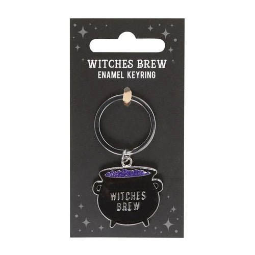 Witches Brew Cauldron Keyring - Bobobiy