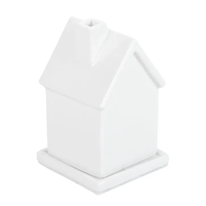 White House Incense Cone Holder - Bobobiy