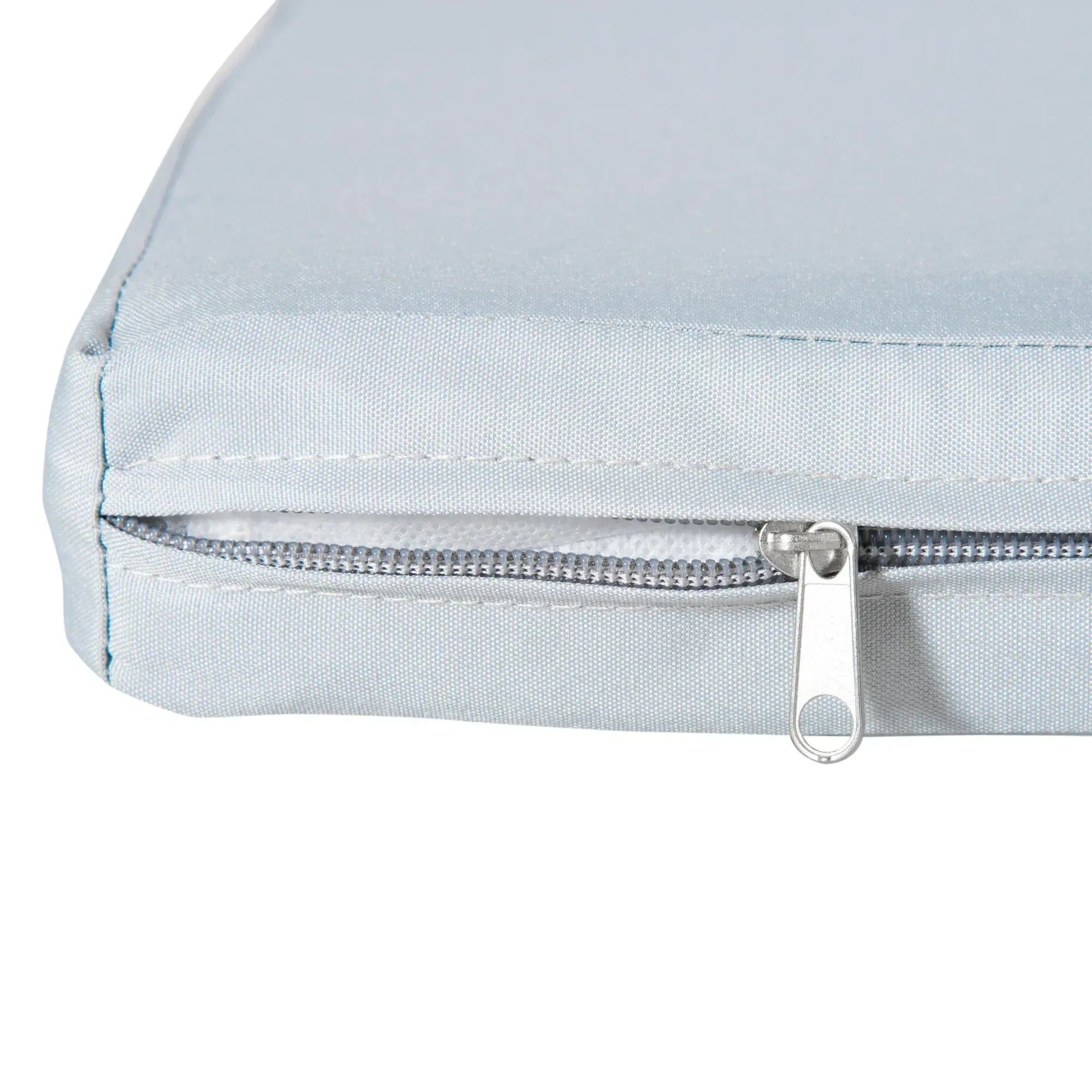 3 PCs Outdoor Seat Cushion for Rattan Furniture, Garden Furniture Cushions, Grey - Bobobiy